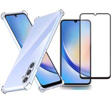 Capa Case Anti Queda Para Samsung Galaxy A34 + Pelicula 3D