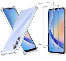 Capa Case Anti Queda Para Samsung Galaxy A34 +Pelicula Vidro - INBOXMOBILE