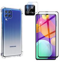 Capa Case Anti Queda + Pl 5D + Camera P Samsung Galaxy M62