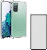 Capa Case Anti Quedas Galaxy S20 Fe Película 5D Nano Flexível Kit Aplicação