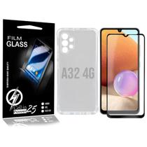 Capa Case Anti Shock E Película De Vidro 3d Galaxy A32 4G A325 - Cell In Power25