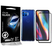 Capa Case Anti Shock E Película De Vidro 3d Moto G 5G Plus 6.7 XT2075 - Cell In Power25