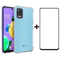 Capa Case Anti Shock LG K52 + Película Vidro 5D Capa Case Anti Shock LG K52 + Película Vidro 5D