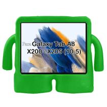 Capa Case Anti Shock Tablet P/ Galaxy Tab A8 X200 X205 10.5 infantil silicone