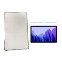 Capa Case Anti Shock Transparente + Película De Vidro Compativel Tablet Samsung A7 T500 T505 - 10.4 Polegadas
