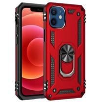 Capa Case Apple iPhone 12 Mini (Tela 5.4) Dupla Camada Com Stand e Anel