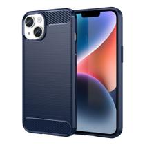 Capa Case Apple iPhone 15 Plus (Tela 6.7) Carbon Fiber Anti Impacto