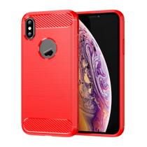 Capa Case Apple iPhone X e XS (Tela 5.8) Carbon Fiber Anti Impacto