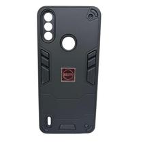 Capa Case Armadura Resistente Preta Para Motorola Moto E7 POWER Anti Impactos