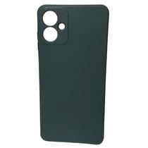 Capa Case Aveludada Cinza Para Samsung Galaxy A06