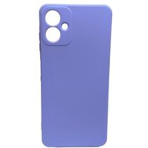 Capa Case Aveludada Lilás Para Samsung Galaxy A06