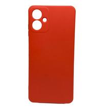 Capa Case Aveludada Vermelho Para Samsung Galaxy A06 - BGM