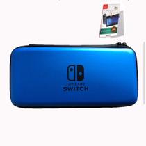 Capa Case Bag Rígida Transporte Estojo De Viagem Para Nintendo Switch Console + Película Switch Vidro