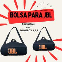 Capa Case Bolsa para caixa de som BOOM BOX 1,2,3.