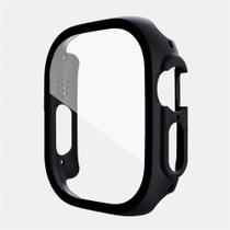 Capa Case Bumper com Película de Vidro compatível com Watch Ultra 49mm - Preto Capa Case Bumper com Película de Vidro compatível com Watch Ultra 49mm - Preto