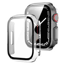 Capa Case Bumper Película Vidro P/ Apple Watch 40mm Series 6