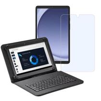 Capa case c/ Teclado P/ Tablet Samsung Galaxy A9 8.7 polegadas + Película