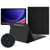 Capa Case C/ Teclado Sem Fio para Galaxy Tab S9+ X810 12,4”