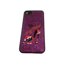 Capa case capinha antiqueda Apple iPhone 7 Gatinha roxo