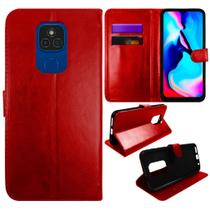 Capa Case Capinha Carteira Flip Cover Motorola Moto E7 Plus Vermelha Capa Case Capinha Carteira Flip Cover Motorola Moto E7 Plus Vermelha