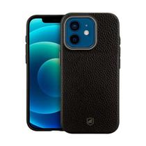 Capa case capinha compatível com iPhone 12 Magsafe TechCouro Preta Gshield Capa case capinha compatível com iPhone 12 Magsafe TechCouro Preta Gshield