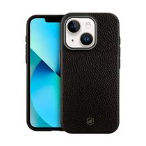 Capa case capinha compatível com iPhone 13 Magsafe TechCouro Preta Gshield Capa case capinha compatível com iPhone 13 Magsafe TechCouro Preta Gshield