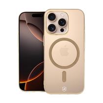 Capa case capinha compatível com iPhone 16 Pro Crystal Slim Magsafe NÃO AMARELA Desert Gshield