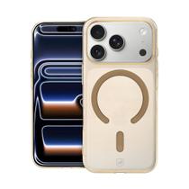 Capa case capinha compatível com iPhone 17 Pro Crystal Slim Magsafe NÃO AMARELA Desert Gshield Capa case capinha compatível com iPhone 17 Pro Crystal Slim Magsafe NÃO AMARELA Desert Gshield