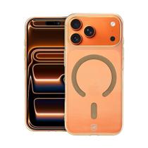 Capa case capinha compatível com iPhone 17 Pro Max Crystal Slim Magsafe NÃO AMARELA Desert Gshield Capa case capinha compatível com iPhone 17 Pro Max Crystal Slim Magsafe NÃO AMARELA Desert Gshield