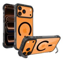 Capa case capinha compatível com iPhone 17 Pro Max Lybrid Magsafe Preta Gshield