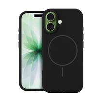 Capa case capinha compatível com iPhone 17 Silicon Liquid Magsafe Preta Gshield