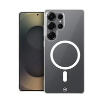 Capa case capinha compatível com Samsung Galaxy S25 Ultra Crystal Slim Magsafe NÃO AMARELA Transparente Gshield Capa case capinha compatível com Samsung Galaxy S25 Ultra Crystal Slim Magsafe NÃO AMARELA Transparente Gshield