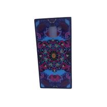 Capa case capinha Emborrachada Galaxy J6 SMJ600 Mandala sol