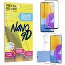 Capa Case Capinha Galaxy M52 5g + Película Premium Nano 9d Capinha Silicone Anti Impacto