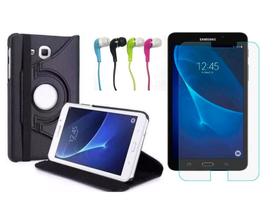 Capa Case Capinha Giratória para Tablet Samsung A6 T280/T285 + Película + Fone de Ouvido - Commercedai