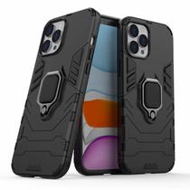 Capa Case Capinha iPhone 12 Pro Max - Protetora Anti Impacto Queda Armor Militar Anel de dedo e Base