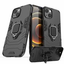 Capa Case Capinha iPhone 13 Normal - Protetora Anti Impacto Queda Armor Militar Anel e Base Capa Case Capinha iPhone 13 Normal - Protetora Anti Impacto Queda Armor Militar Anel e Base