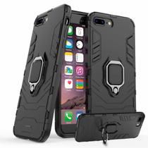 Capa Case Capinha iPhone 7 e 8 Plus - Protetora Resistente Anti Impacto Queda Armor Militar Anel de dedo e Base