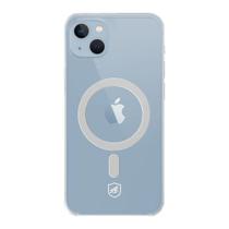 Capa case capinha MagSafe para iPhone 15 Plus - Transparente