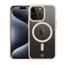 Capa case capinha MagSafe para iPhone 15 Pro Max - Rosa - Gshield Capa case capinha MagSafe para iPhone 15 Pro Max - Rosa - Gshield