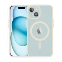 Capa case capinha MagSafe para iPhone 15 - Rosa - Gshield Capa case capinha MagSafe para iPhone 15 - Rosa - Gshield