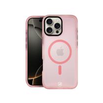 Capa case capinha MagSafe Pro para iPhone 16 Pro - Rosa - Gshield