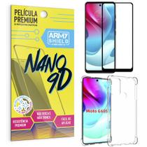 Capa Case Capinha Moto G60S + Película Premium Nano 9D - ArmyShield