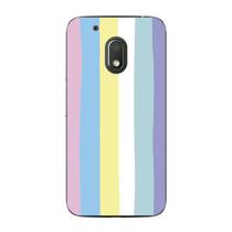 Capa Case Capinha Motorola Moto G4 Play Arco Iris Candy
