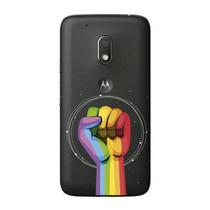 Capa Case Capinha Motorola Moto G4 Play Arco Iris Luta