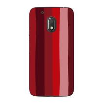 Capa Case Capinha Motorola Moto G4 Play Arco Iris Vermelho