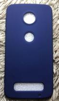 Capa Case Capinha Motorola Moto Z2 Play Silicone Aveludada com proteção de câmera