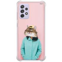 Capa case capinha p/ galaxy a72 (2103) pop gato