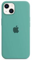 Capa Case Capinha para Apple Iphone 13 Silicone Case Aveludado com logo