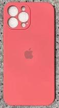 Capa Case Capinha para Apple Iphone 13 Silicone Case Aveludado com logo